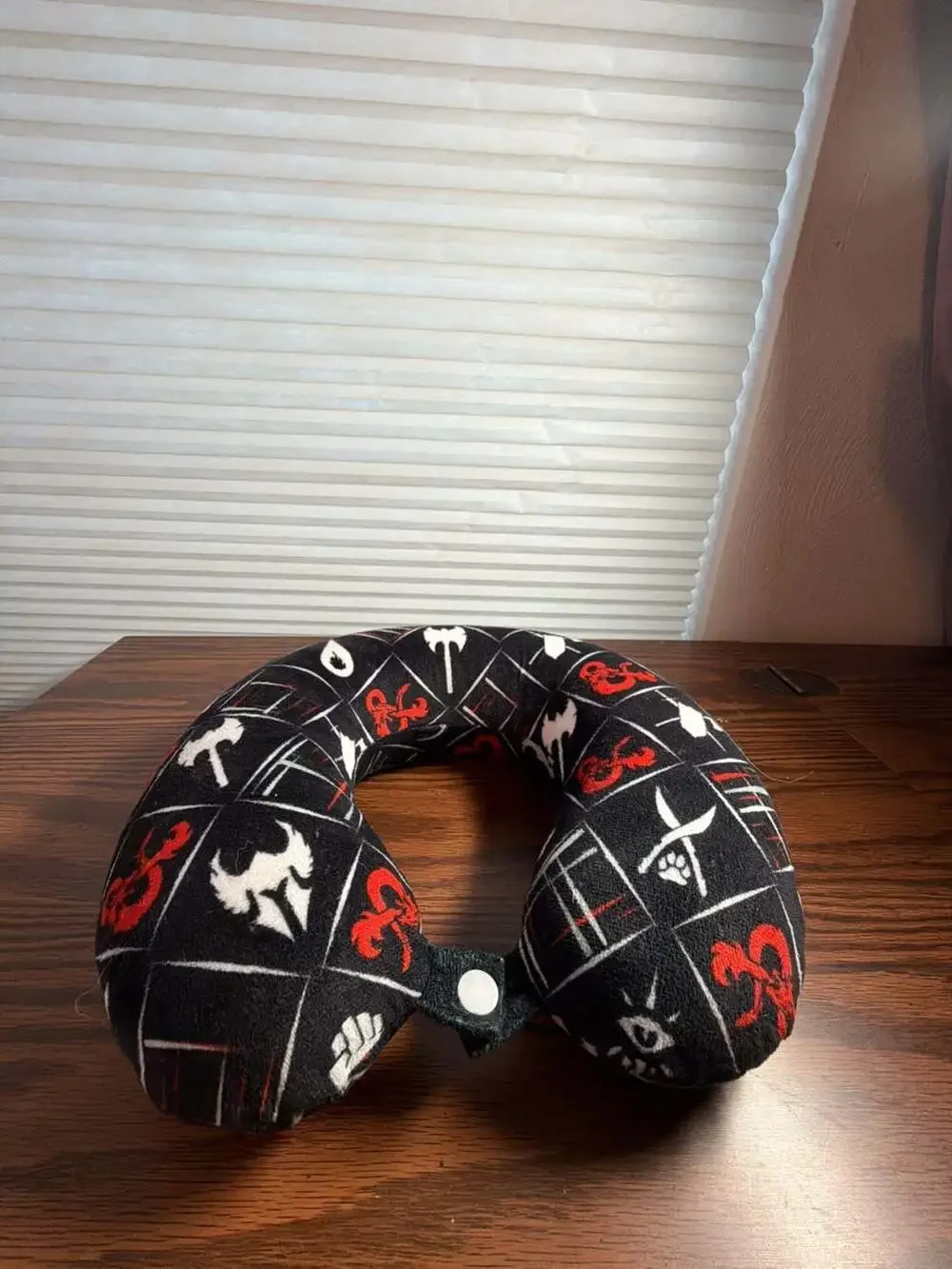 Bioworld Dungeons & Dragons Travel Neck Pillow
